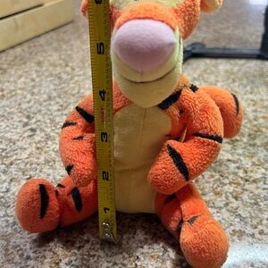 Orange and Black Plush Tiger Toy